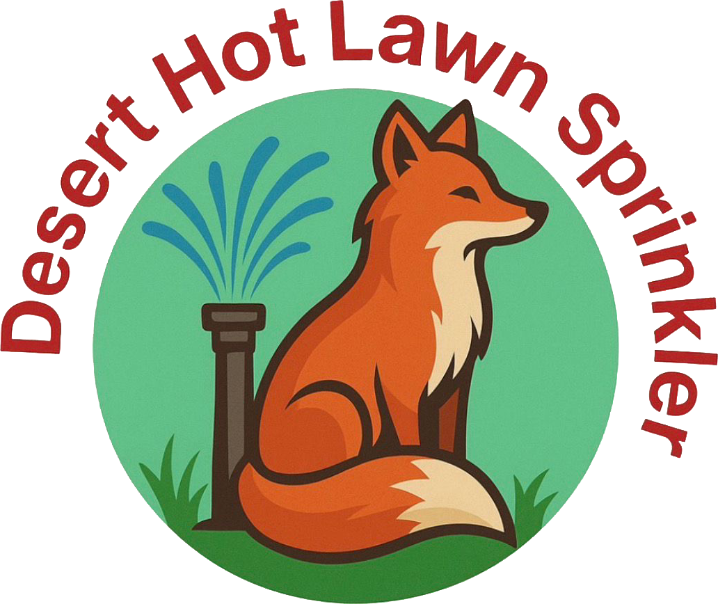 Desert Hot Lawn Sprinkler logo